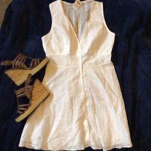 NEW TAG STILL ON! White eyelet dress